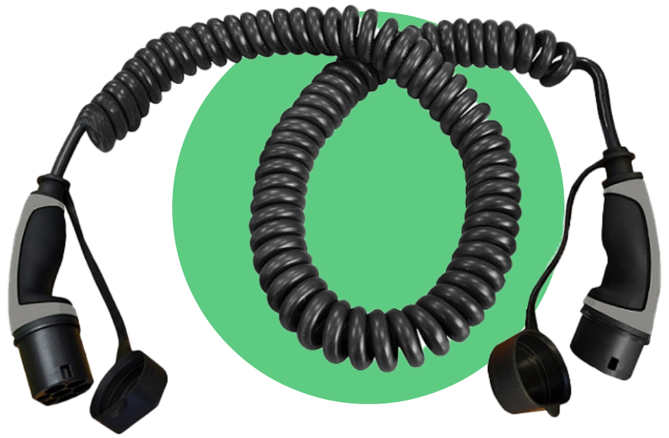 Ratio laadkabel spiraal